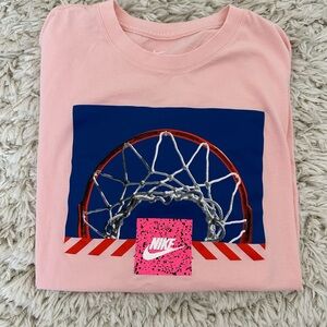 Nike Men’s Pink Basketball Graphic Tee
